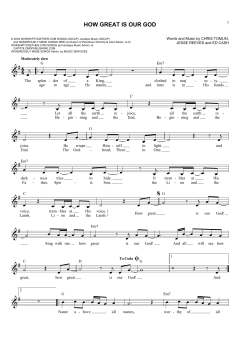 How Great Is Our God von Chris Tomlin (Download) 