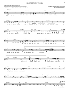 I Can't Get Next To You von The Temptations (Download) 