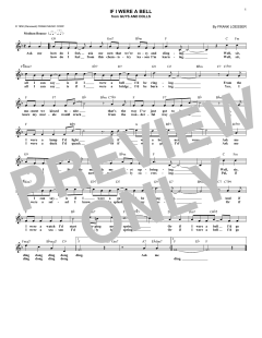 If I Were A Bell (Download) 