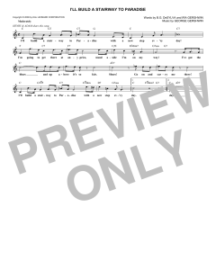 I'll Build A Stairway To Paradise von Buddy Gard DeSylva (Download) 