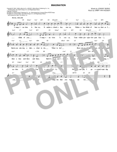 Imagination von Johnny Burke (Download) 