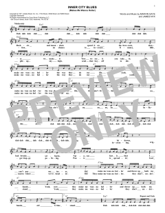 Inner City Blues von Marvin Gaye (Download) 