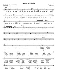 I've Been Everywhere von Hank Snow (Download) 