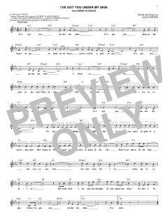 I've Got You Under My Skin von Cole Porter (Download) 