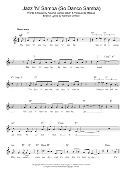 Jazz 'n' Samba von Antonio Carlos Jobim (Download) 