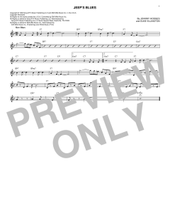 Jeep's Blues von Duke Ellington (Download) 