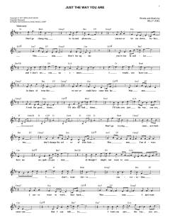 Just The Way You Are von Billy Joel (Download) 