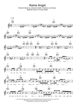 Keine Angst von Silbermond (Download) 