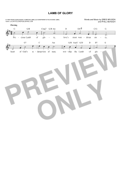 Lamb Of Glory von Greg Nelson (Download) 