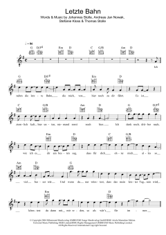 Letzte Bahn von Silbermond (Download) 
