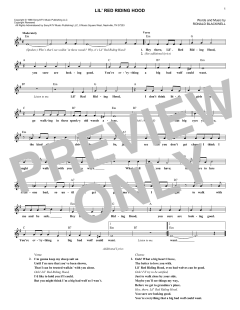 Lil' Red Riding Hood von Ronald Blackwell (Download) 