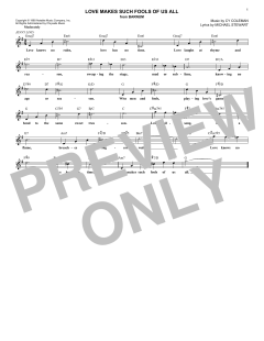 Love Makes Such Fools Of Us All von Michael Stewart (Download) 