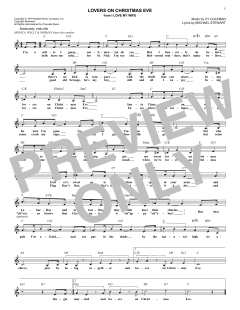 Lovers On Christmas Eve von Michael Stewart (Download) 