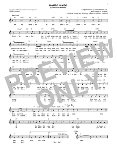 Mambo Jambo von Dave Barbour (Download) 