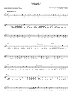 Mambo No. 5 von Lou Bega (Download) 