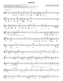 Marry Me von Train (Download) 