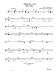 Mi Shebeyrach (Download) 