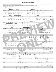 Money For Nothing von Dire Straits (Download) 