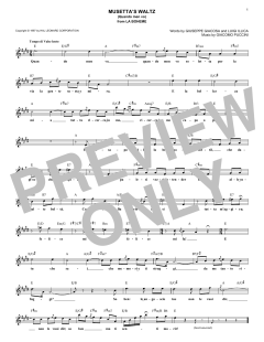 Musetta's Waltz von Luigi Illica (Download) 