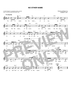 No Other Name von Robert Gay (Download) 