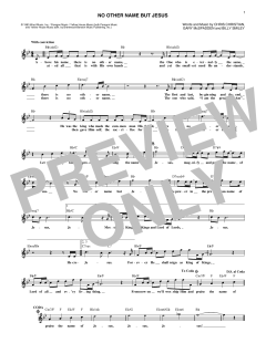 No Other Name But Jesus von Gary McSpadden (Download) 