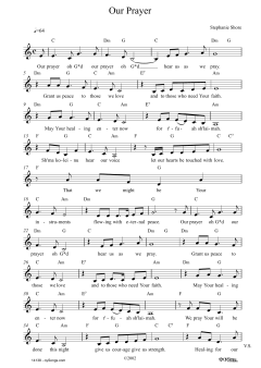 Our Prayer (Download) 