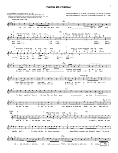 Please Mr. Postman von The Beatles (Download) 