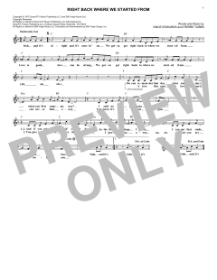 Right Back Where We Started From von Maxine Nightingale (Download) 