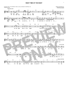 Right Time Of The Night von Jennifer Warnes (Download) 