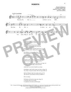Roberta von Lead Belly (Download) 