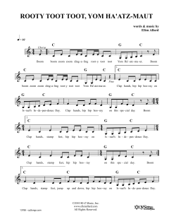 Rooty Toot Toot Yom Haatzmaut (Download) 
