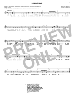 Running Bear von Sonny James (Download) 
