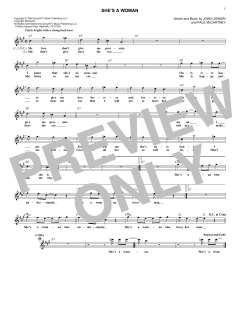 She's A Woman von The Beatles (Download) 