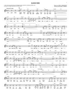 Sleigh Ride von Leroy Anderson (Download) 