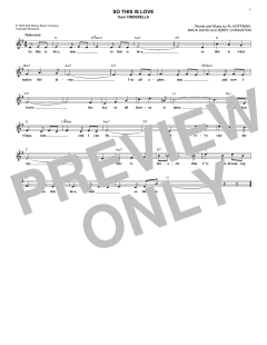 So This Is Love von Al Hoffman (Download) 