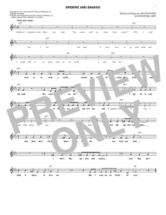 Spiders And Snakes von David Bellamy (Download) 