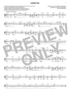 Summertime von Ira Gershwin (Download) 