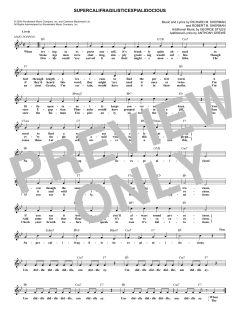 Supercalifragilisticexpialidocious von Robert Bernard Sherman (Download) 