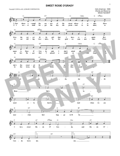 Sweet Rosie O'Grady von Maude Nugent (Download) 