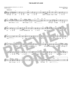 The Glory Of Love von Peggy Lee (Download) 