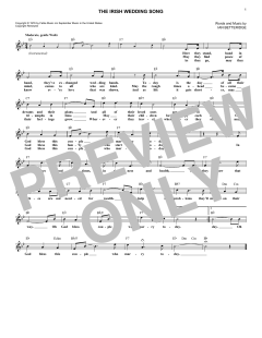 The Irish Wedding Song von Ian Betteridge (Download) 