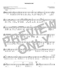 The Race Is On von George Jones (Download) 