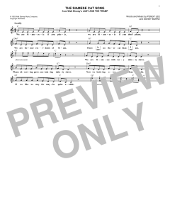 The Siamese Cat Song von Peggy Lee (Download) 