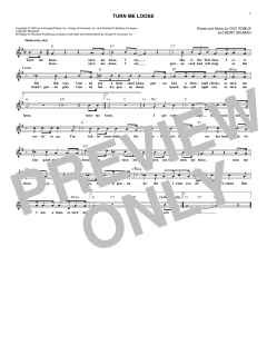 Turn Me Loose von Doc Pomus (Download) 