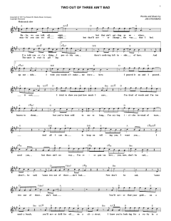 Two Out Of Three Ain't Bad von Meat Loaf (Download) 
