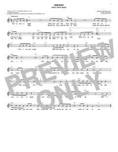 Vincent von Don McLean (Download) 