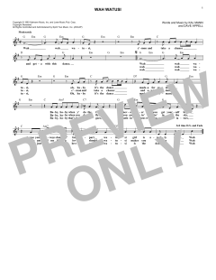 Wah Watusi von Kal Mann (Download) 