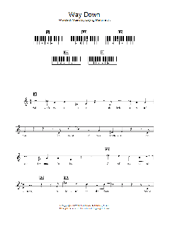 Way Down von Elvis Presley (Download) 
