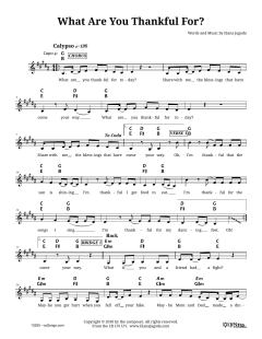 What Are You Thankful For? (Download) 
