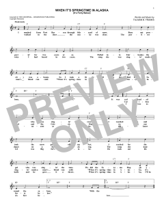 When It's Springtime In Alaska von Johnny Horton (Download) 